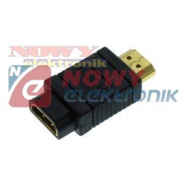 Adapter HDMI Wtyk/Gniazdo prosty
