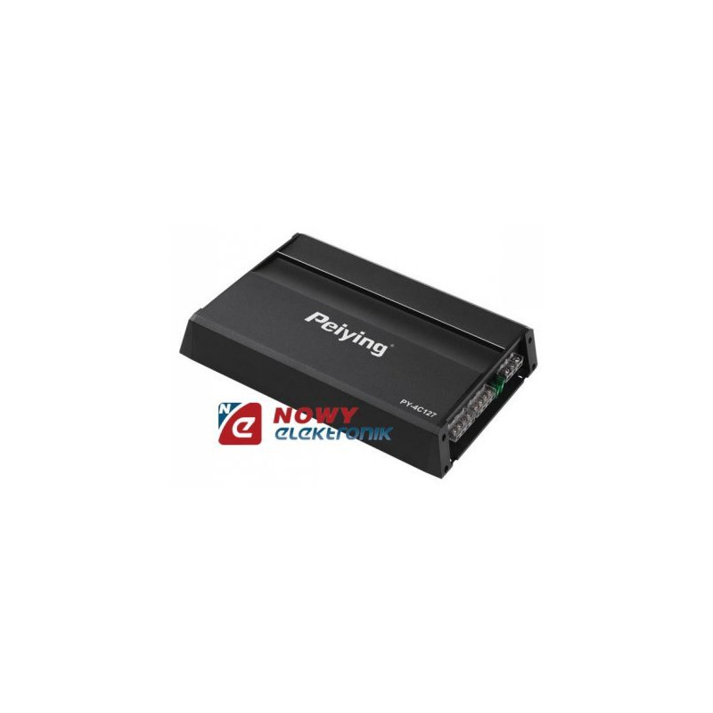 Wzmacniacz sam. PY-4C127 2x200W 4x80W 4Ω Basic samochodowy CAR AUDIO-CAR AUDIO-VIDEO