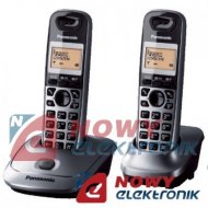 Telefon Panasonic KX-TG2512PDM  DECT Szary bezprzewodowy (+)