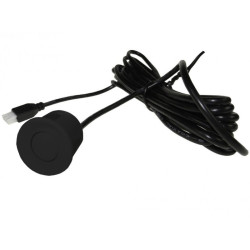 Czujnik Parkowania uniwersalny Sensor, czarny, śr.montażowa 21,5-22mm-Motoryzacja