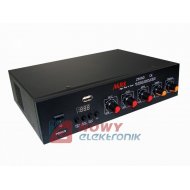 Wzmacniacz MRS PA Z-50 50W USB MP3 Radiowęzłowy system 100V lub 4/8/16