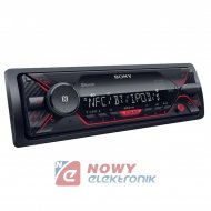 Radio samoch. SONY DSX-A410BT   RED USB Bluetooth NFC AUX iPhone/iPod