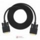 Kabel DB9 RS232 Wt./Gn.  1,5m UNITEK Pro, Przedłużacz RS232 Y-C706ABK