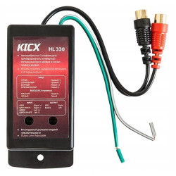 Konwerter poziomu sygnału 2 ch RCA samochodowy HL-330 KICX HI LOW-CAR AUDIO-VIDEO