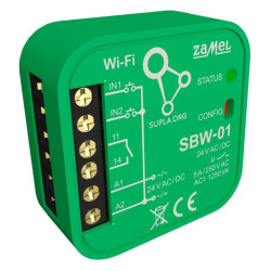 Sterownik bram SBW-01 Wi-Fi | 1-kanałowy dwukierunkowy ZAMEL SUPLA-Napędy Bramowe i Rolet