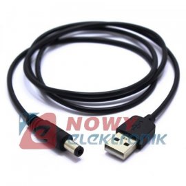 Kabel USB-wtyk DC 2,1 1,5m