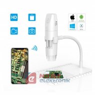 Mikroskop cyfrowy LCD WIFI FHD 8 LED 1000x ANDROID iOS
