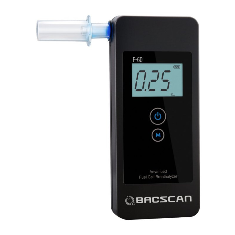 Alkomat BACscan  F-60  +kalibr.| elektrochemiczny-Alkomaty