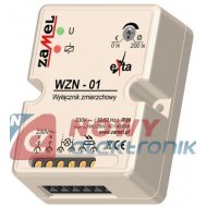 Wyłącznik zmierzchowy WZN-01/S1 NATYNKOWY 230V/16A/IP20 z sondą 1m