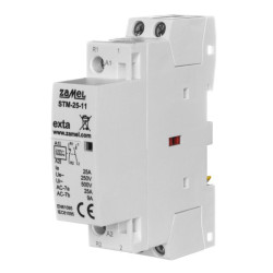Stycznik instalacyjny STM-25-11 230V AC Modułowy, 1xNO/1xNC, 25A ZAMEL-Podzespoły Elektroniczne