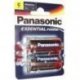 Bateria LR14 PANASONIC ESSENTIAL Alkaline