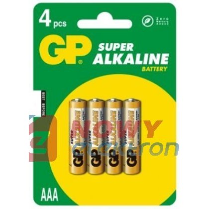 Bateria LR3 GP Super Alkaline AAA