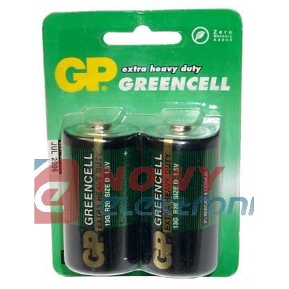 Bateria R20 GP GREENCELL/ /POWERCELL
