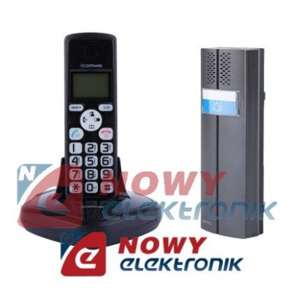 Zestaw domofonowy bezprz. D102B VIDOS COMWEI tele-domofon bezprzewodowy
