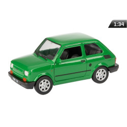 Model FIAT PRL 126p Zielony 1:34 Mały Fiat, maluch-MODELARSTWO HOBBY i ZABAWA