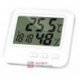 Termometr higrometr pokojowy Temperatura Wilgotność Zegar