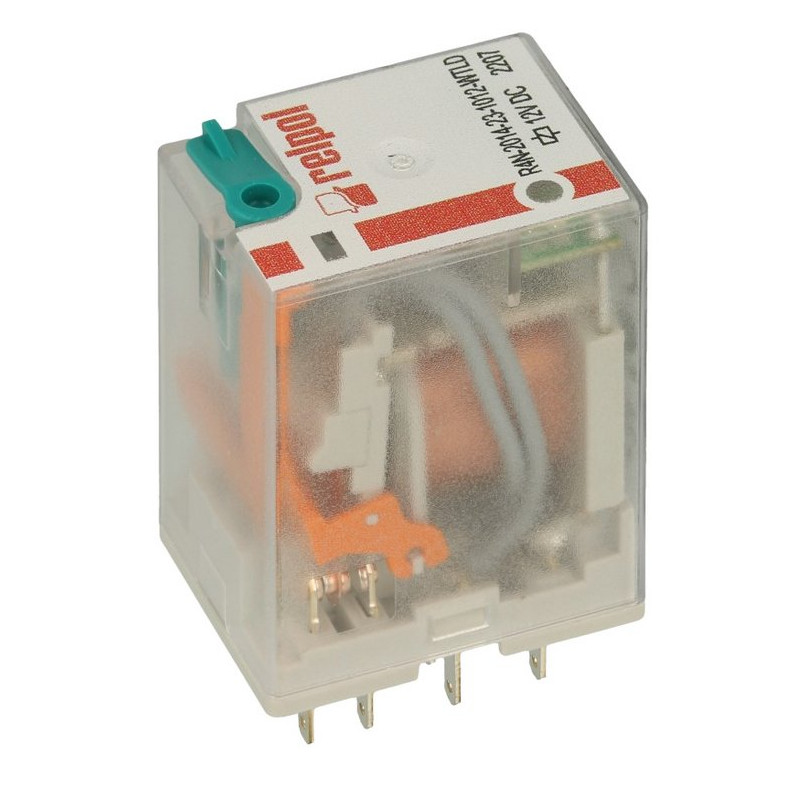 Przekaźnik R4N-2014-23-1012-WTLD 12VDC (z LED i diodą gaszącą)-Podzespoły Elektroniczne