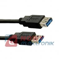 Kabel USB 3.0 Wt.A-Gn.A  3m Przedłużacz USB Talvico