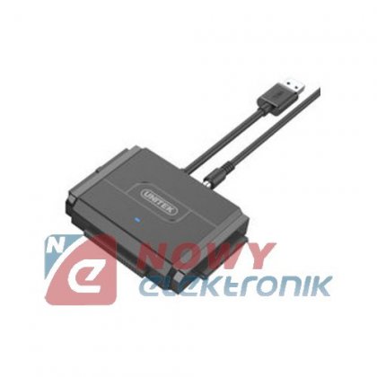 Adapter HDD  2,5/3,5" USB 3.0 SATAII ATA UNITEK Y-3324 Mostek