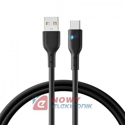 Kabel USB-A/USB-C 1,2m JAYROOM Czarny S-UC027A13
