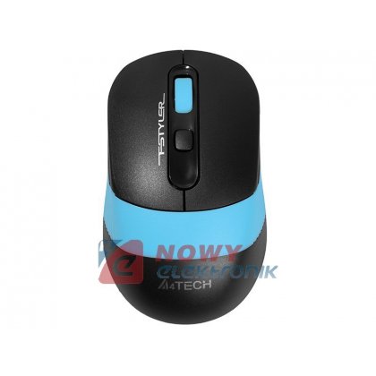 Mysz A4TECH FG10 bezprzewodowa Wireless niebiesko-czarna