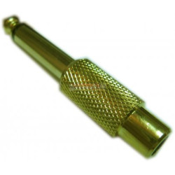Przejście Wt. Jack 6,3/Gn. RCA Adapter-Podzespoły Elektroniczne