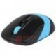 Mysz A4TECH FG10 bezprzewodowa Wireless niebiesko-czarna