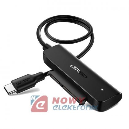 Adapter HDD 2,5" SATA III UGREEN CM321 USB-C 3.2 HDD SATA, Mostek