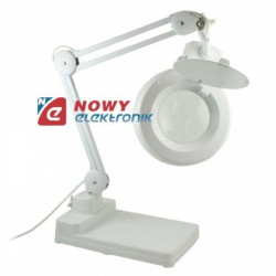 Lupa warszt. z podśw.8066-2BHC|8 127mm 8 d. z podstawą (lampa)-Narzędzia Warsztatowe i Wyposażenie