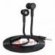 Słuchawki wtyk jack 3,5mm Stereo douszne AIRBASS czarne
