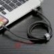 Kabel USB A - Iphone BASEUS 1m Lightning 2,4A czarno-szary