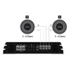 Wzmacniacz samoch. Crunch 2200 | GPX-2200.1 Jednokanałowy, RMS Max 1100W-CAR AUDIO-VIDEO