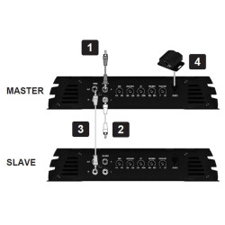 Wzmacniacz samoch. Crunch 2200 | GPX-2200.1 Jednokanałowy, RMS Max 1100W-CAR AUDIO-VIDEO