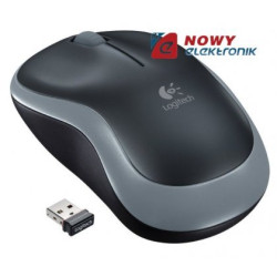 Mysz LOGITECH M185 Bezprzewodowa Wireless   Szara-Komputery i Tablety