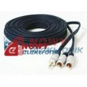 Kabel Jack 3,5St  -2xRCA 7,5m DIGITAL blister