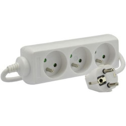 Przedłużacz 3Gn 7m z uz. Biały EPS-307 ELGOTECH, z uziemieniem-Elektryka