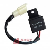Przekaźnik LF1-S-PIN LED Flasher 12V do kierunkowskazów LED przerywacz