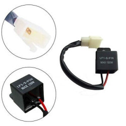 Przekaźnik LF1-S-PIN LED Flasher 12V do kierunkowskazów LED przerywacz-Podzespoły Elektroniczne