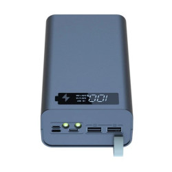 Obudowa POWERBANK 12x 18650 LCD QC 3.0PD Czarna USB-C Micro-USB-Akumulatory i Ładowarki