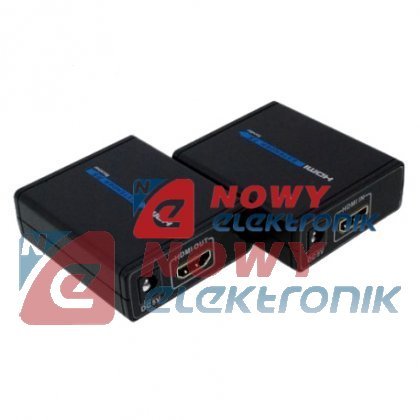 Przedłużacz/Extender HDMI Cat.6 Do 50m, TALVICO LKV372 LAN
