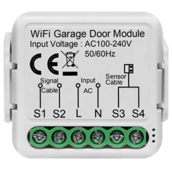 Sterownik bramy WIFi TUYA SMART garażowej, wjazdowej, przekaźnik + czujniki-Elektryka