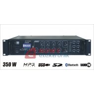 Wzmacniacz PA ST-2350BC/MP3+FM+ BLUE 6-stref Radiowęzłowy system 100V