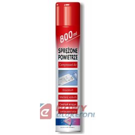 Spray Sprężone powietrze palne 600ml(800)
