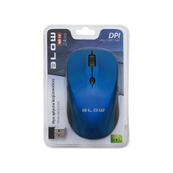 Mysz BLOW bezp. MB-10 niebieska bezprzewodowa USB Bluetooth-Komputery i Tablety