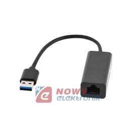 Karta sieciowa USB3.0 - RJ45 LAN Adapter Cabletech 10/100/1000