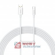 Kabel USB/USB-C 2m 100W Baseus Superior Series, Biały