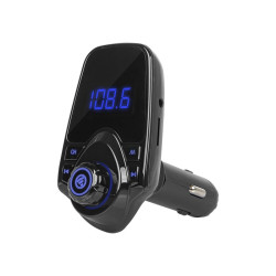 Transmiter FM BLOW Bluetooth LCD T-02 +ładowarka 2xUSB-CAR AUDIO-VIDEO