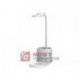 Lampa biurkowa LED 2W ZB14 Biała Z ładowarką bezprzewodową