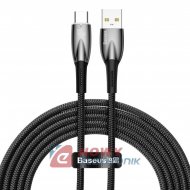 Kabel USB Wt.A-USB-C 2m BASEUS TYPE-C czarny 100W 480Mb/s