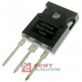 IRFP064N N-MOSFET     Tranzystor 55V 98A 150W (do dmuchawy za HUF75344)